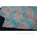 Nylon Rayon Cotton Cord Lace Fabric